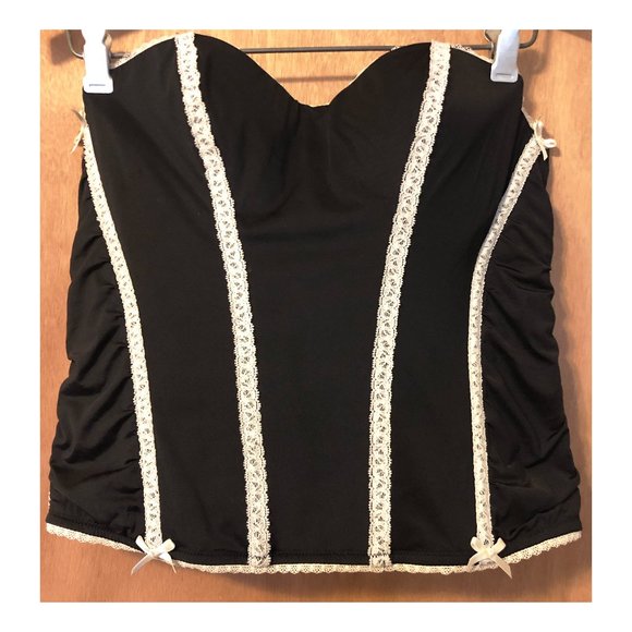 b.temt'd corset bustier with lace trim - Picture 1 of 4